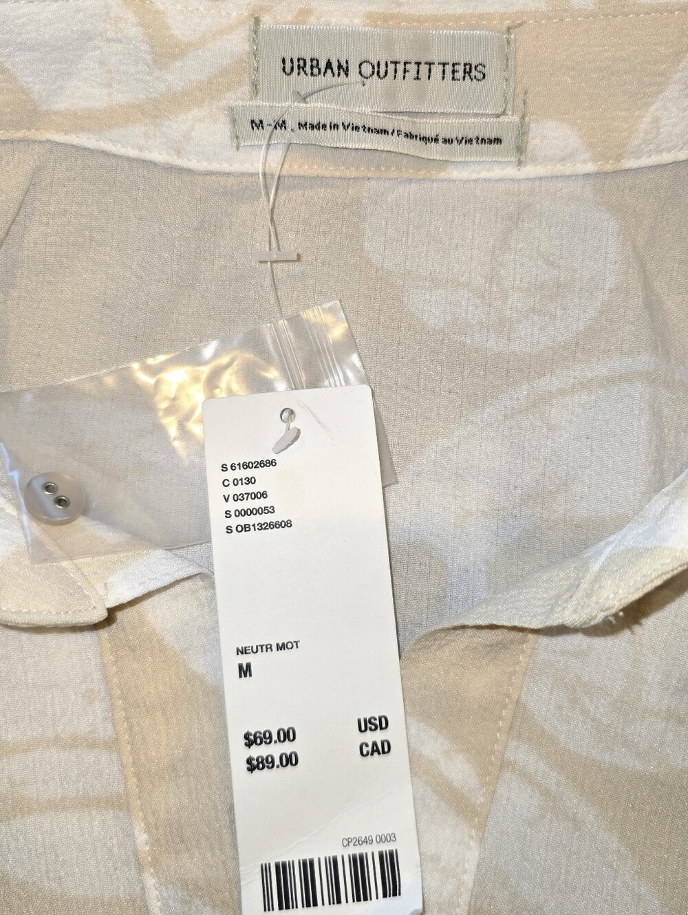 Urban Outfitters UO Tia White Mini Tennis Dress – Size M – NWT - Picture 6 of 10
